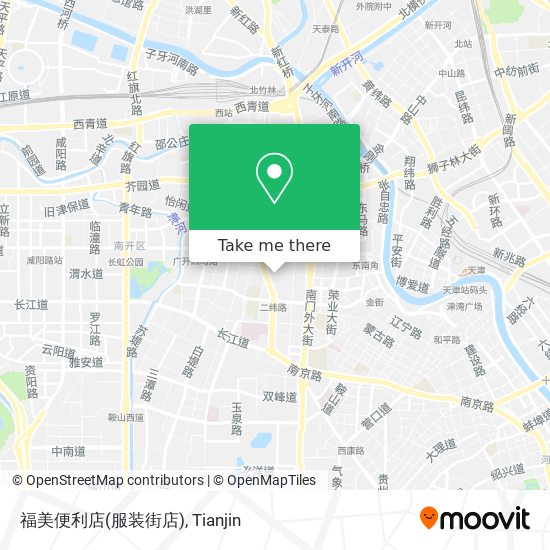 福美便利店(服装街店) map