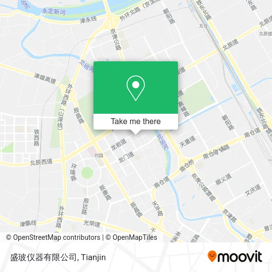 盛玻仪器有限公司 map