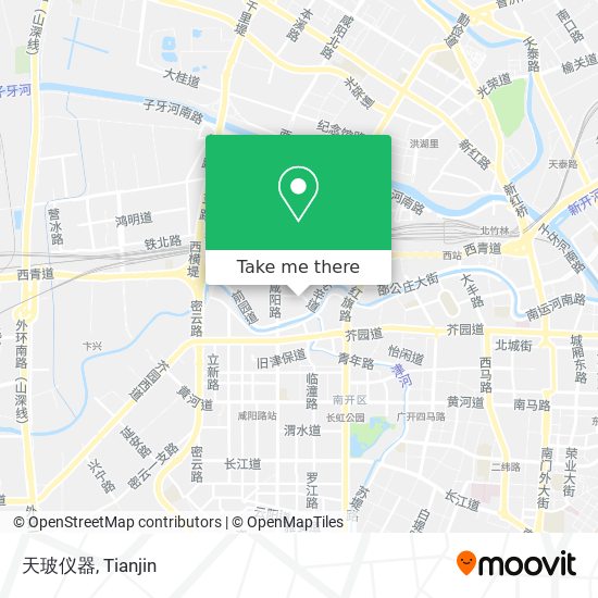 天玻仪器 map