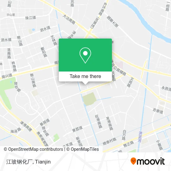 江玻钢化厂 map