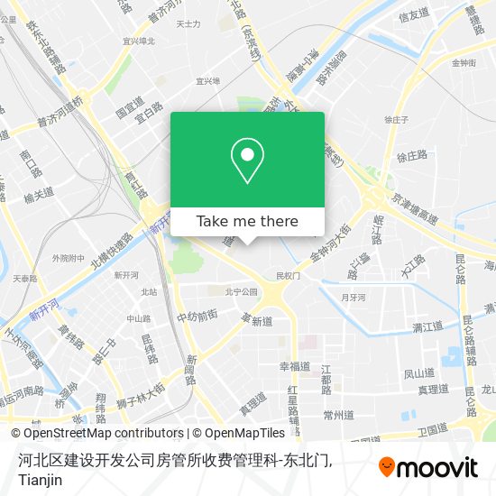 河北区建设开发公司房管所收费管理科-东北门 map