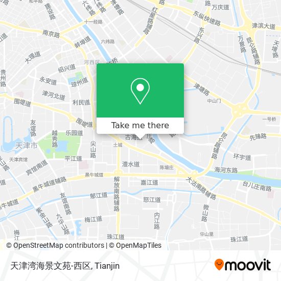 天津湾海景文苑-西区 map