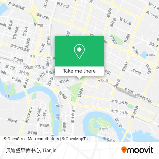 贝迪堡早教中心 map
