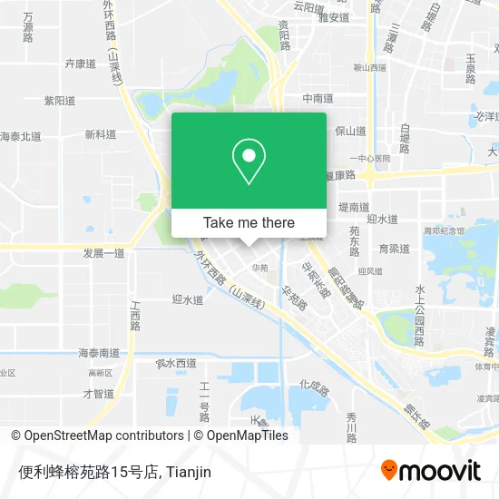 便利蜂榕苑路15号店 map