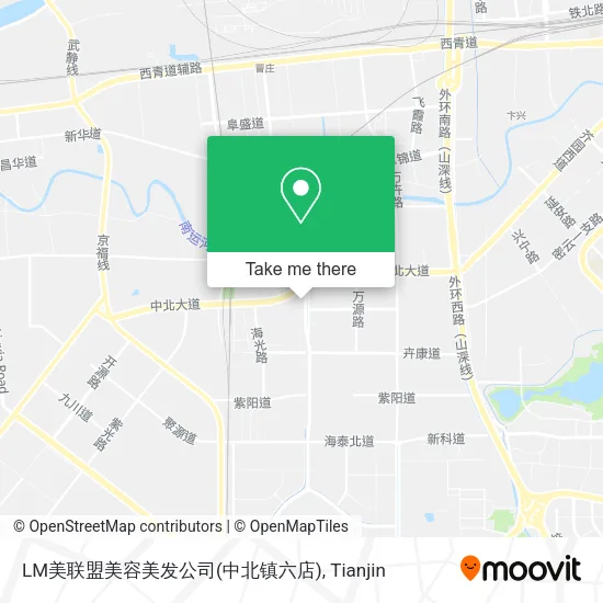 LM美联盟美容美发公司(中北镇六店) map