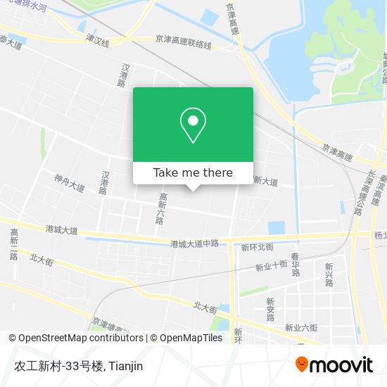 农工新村-33号楼 map