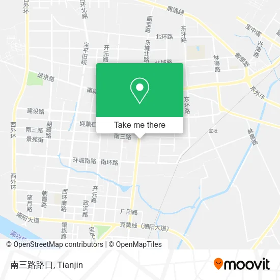 南三路路口 map