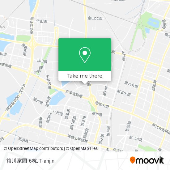 裕川家园-6栋 map