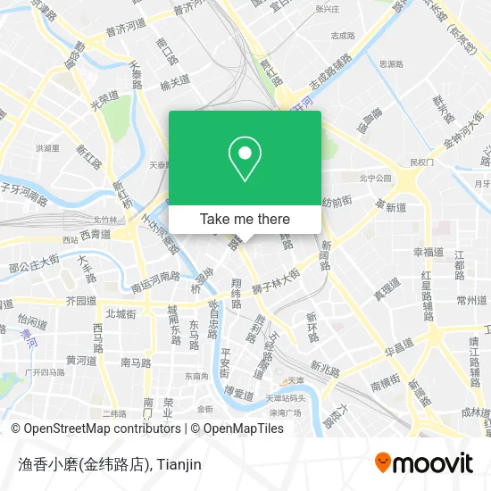渔香小磨(金纬路店) map