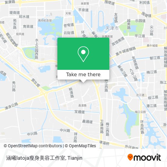 涵曦latoja瘦身美容工作室 map