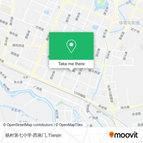 杨村第七小学-西南门 map