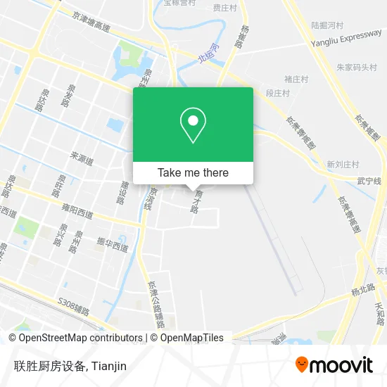 联胜厨房设备 map