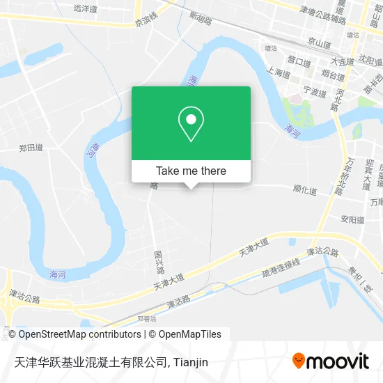 天津华跃基业混凝土有限公司 map