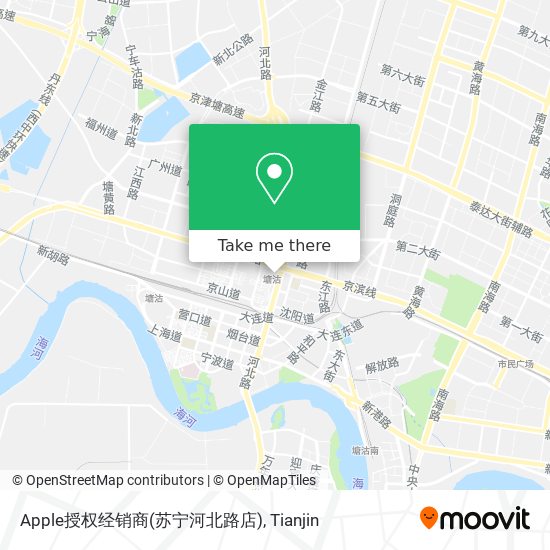 Apple授权经销商(苏宁河北路店) map