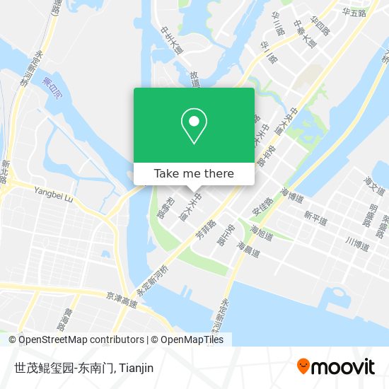 世茂鲲玺园-东南门 map
