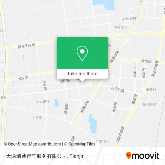 天津瑞通停车服务有限公司 map