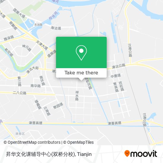 昇华文化课辅导中心(双桥分校) map