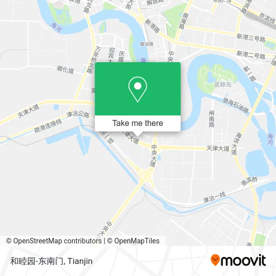 和睦园-东南门 map