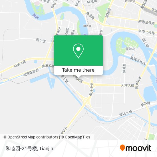 和睦园-21号楼 map