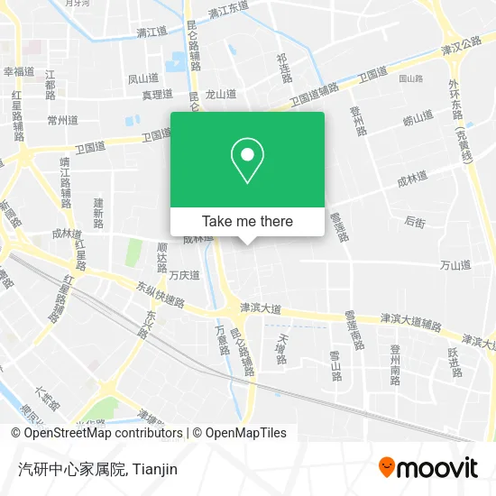 汽研中心家属院 map