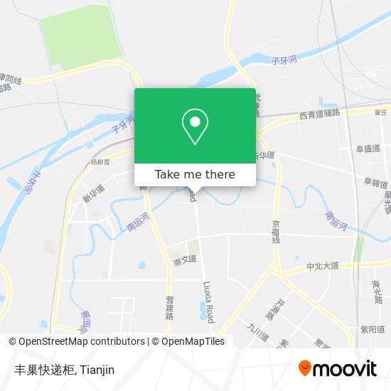 丰巢快递柜 map