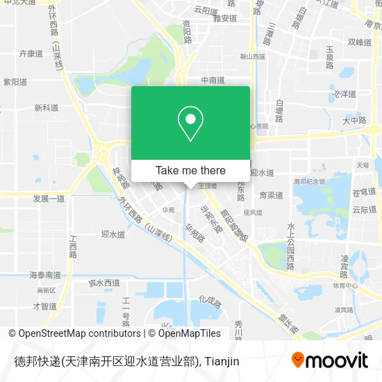 德邦快递(天津南开区迎水道营业部) map