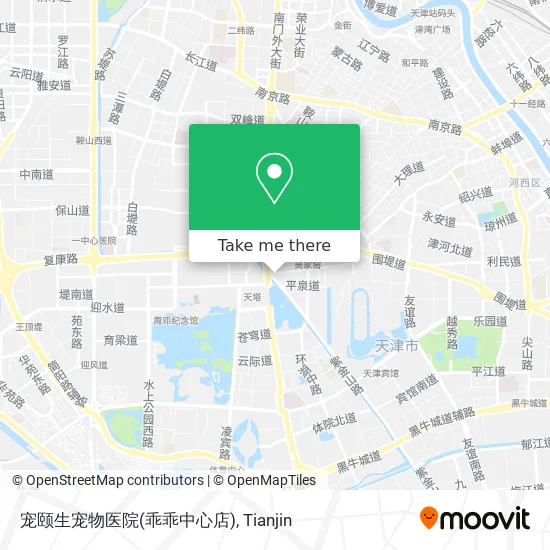 宠颐生宠物医院(乖乖中心店) map