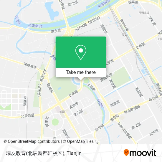 瑞友教育(北辰新都汇校区) map