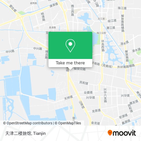 天津二楼旅馆 map