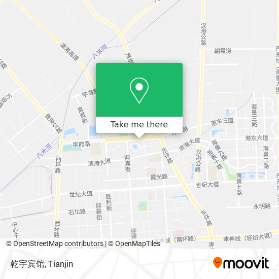 乾宇宾馆 map