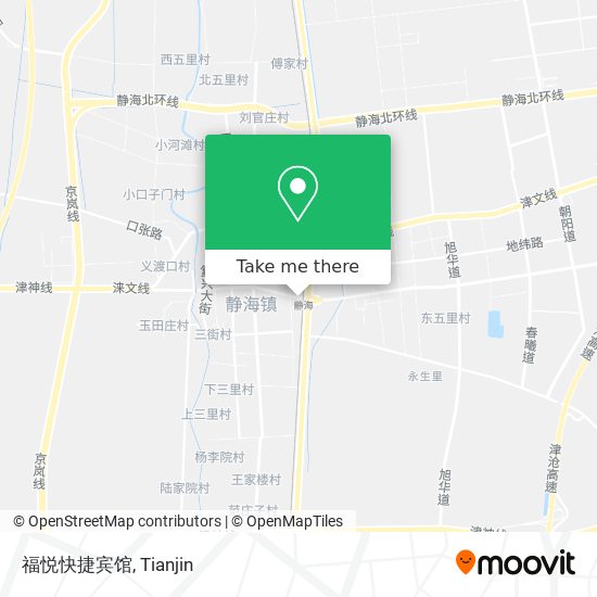 福悦快捷宾馆 map
