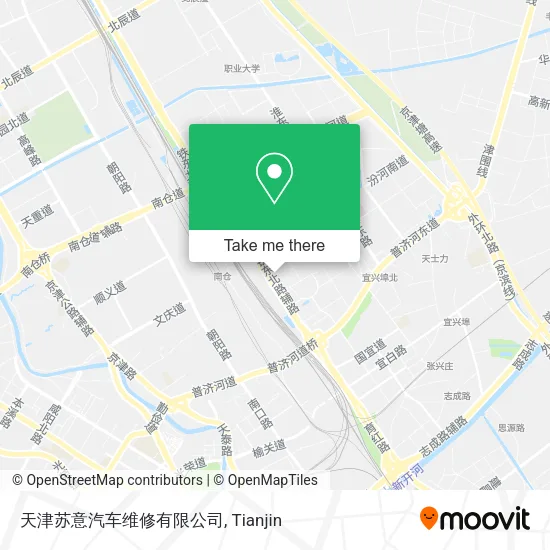 天津苏意汽车维修有限公司 map