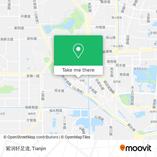 紫润轩足道 map