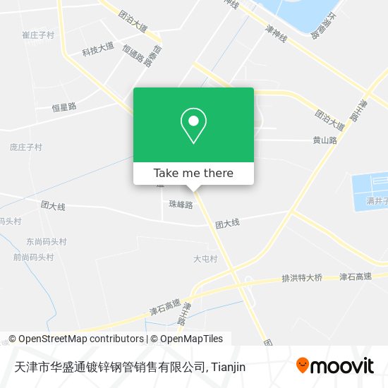 天津市华盛通镀锌钢管销售有限公司 map