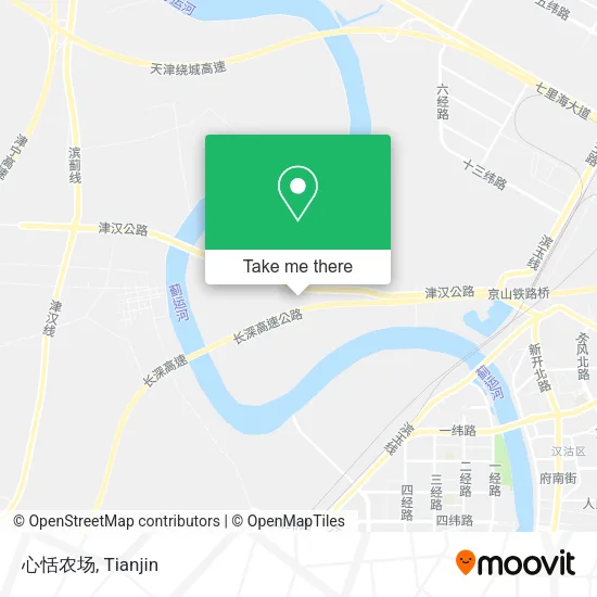 心恬农场 map