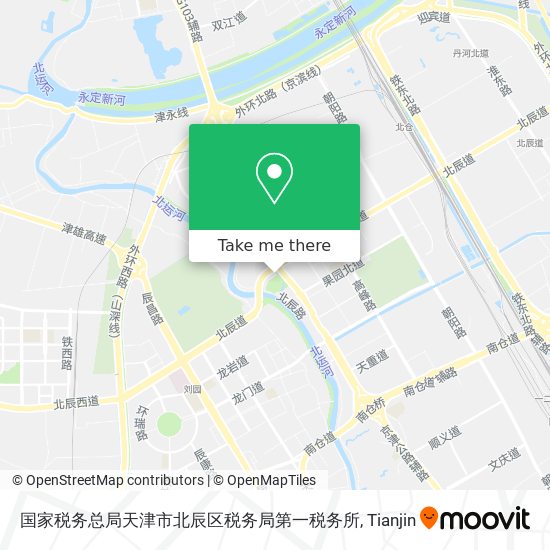 国家税务总局天津市北辰区税务局第一税务所 map