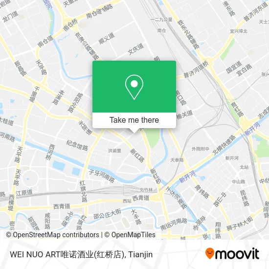 WEI NUO ART唯诺酒业(红桥店) map