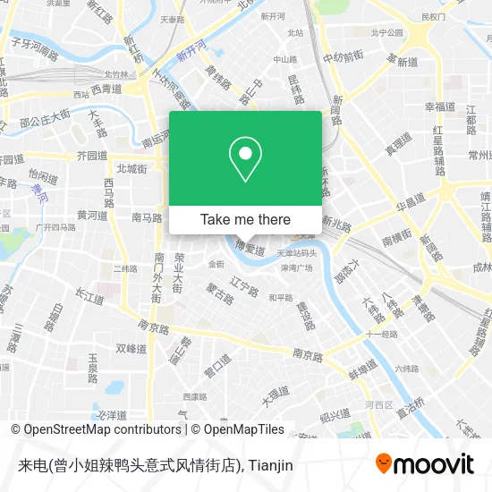 来电(曾小姐辣鸭头意式风情街店) map
