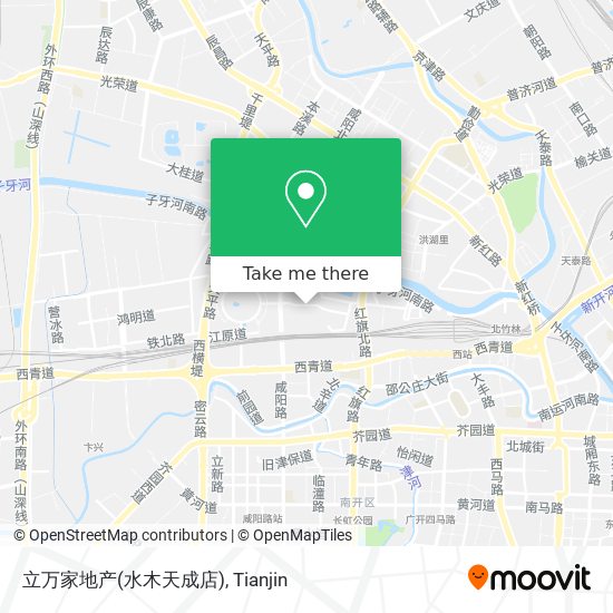 立万家地产(水木天成店) map