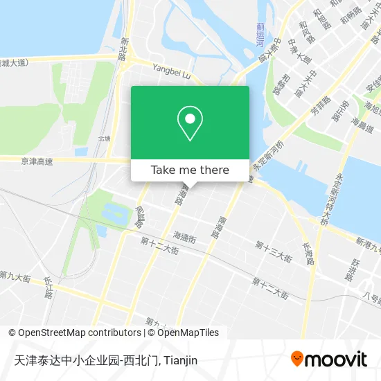 天津泰达中小企业园-西北门 map