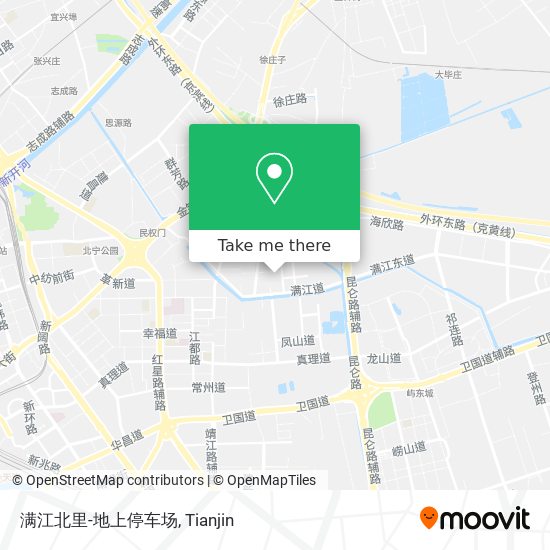 满江北里-地上停车场 map