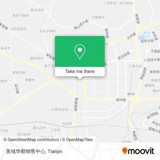 美域华都销售中心 map