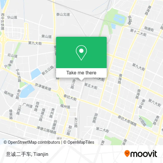 意诚二手车 map