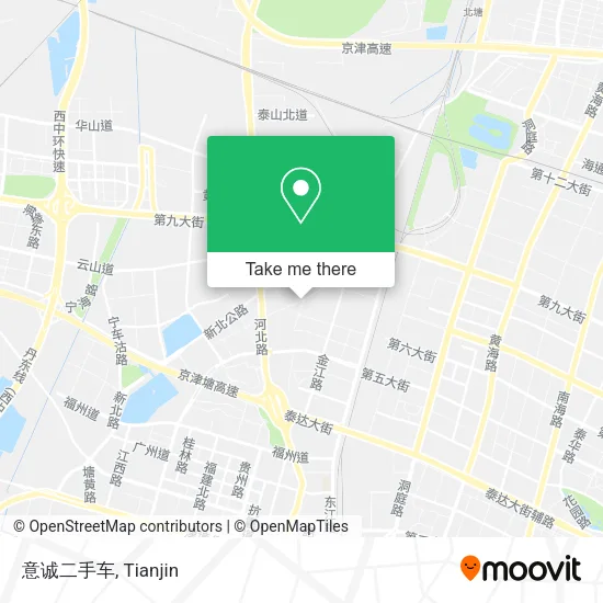 意诚二手车 map