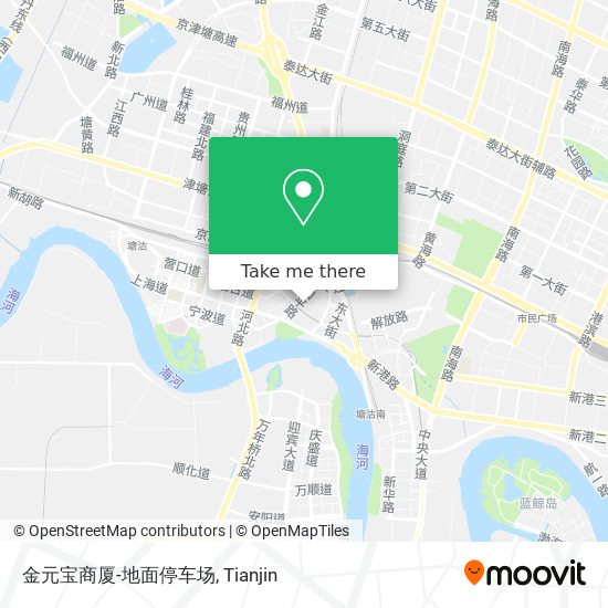 金元宝商厦-地面停车场 map