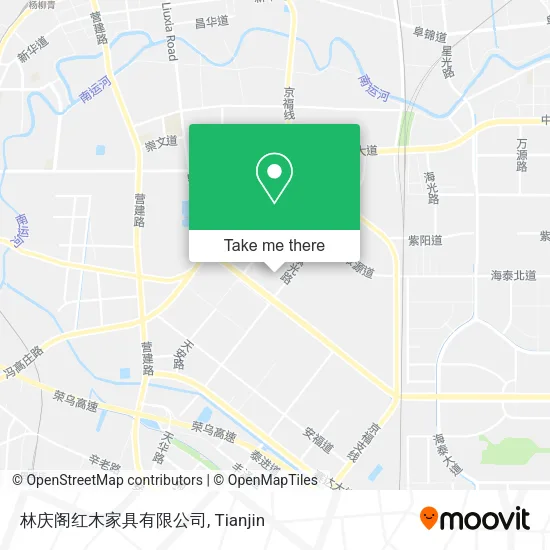 林庆阁红木家具有限公司 map