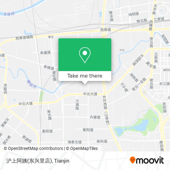 沪上阿姨(东兴里店) map