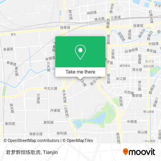 君梦辉煌练歌房 map