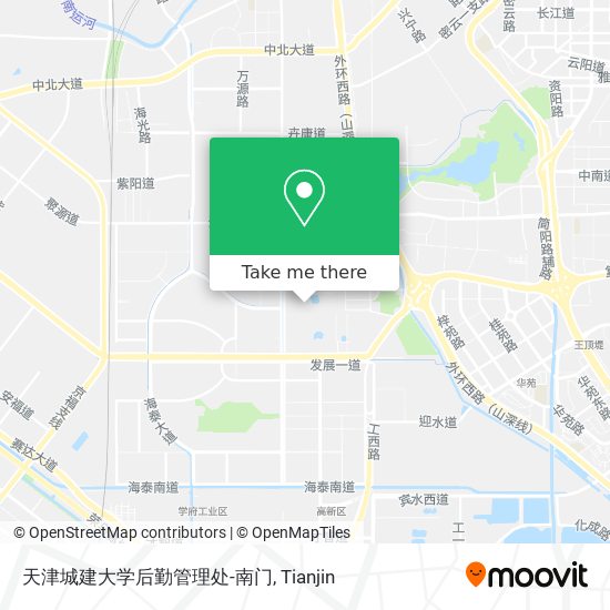 天津城建大学后勤管理处-南门 map