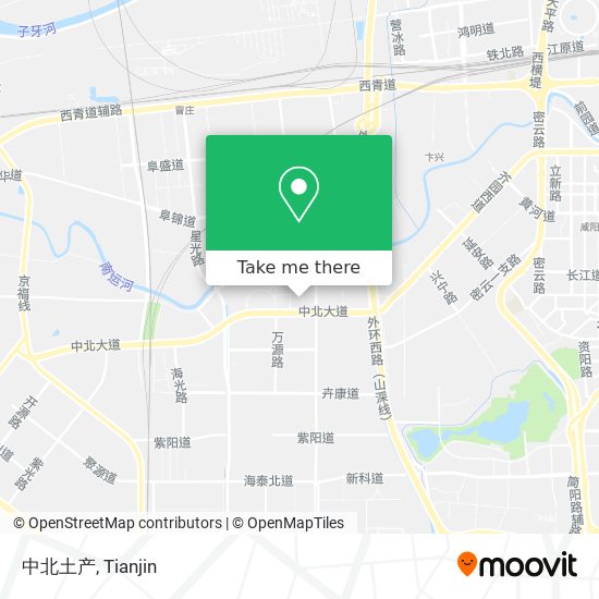 中北土产 map